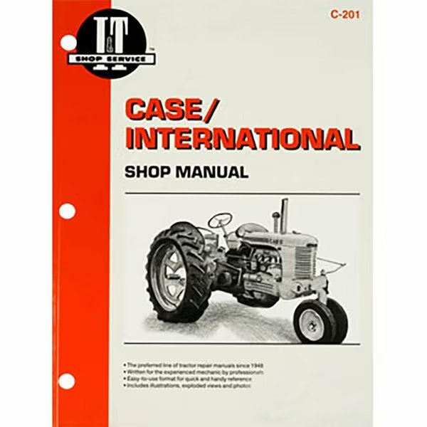 I&T Shop Manual C, D, L, LA , R, S, V Fits Case/International, Aftermarket, Mfr#: C201